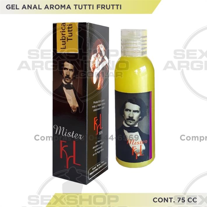 Gel anal aroma tutti frutti 75cc